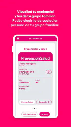 Mi Credencial Prevención Salud screenshot