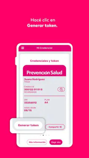 Mi Credencial Prevención Salud screenshot