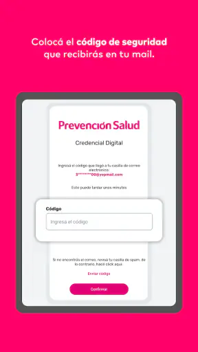 Mi Credencial Prevención Salud screenshot