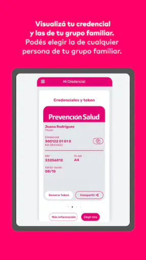 Mi Credencial Prevención Salud screenshot