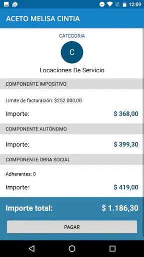 Mi Monotributo screenshot