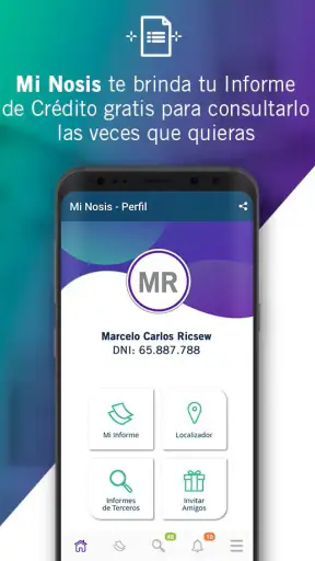 Mi Nosis Situación Crediticia screenshot