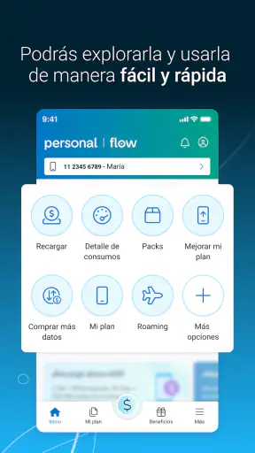 Mi Personal Flow screenshot