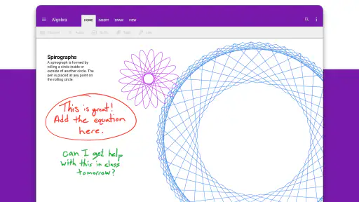 Microsoft OneNote screenshot