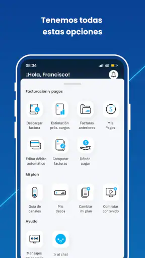 MiDIRECTV screenshot