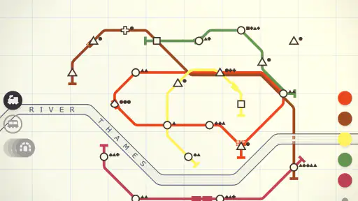 Mini Metro - مترو صغير screenshot