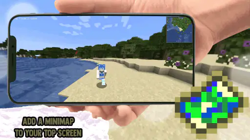 Minimap Mod Addons for MCPE screenshot