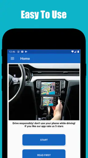 Mirror link car connector screenshot