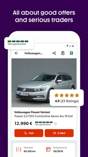 mobile.de - car market screenshot