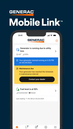 Mobile Link for Generators screenshot