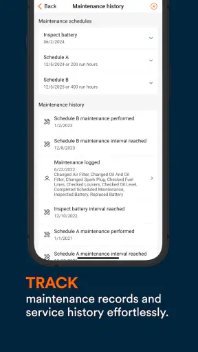 Mobile Link for Generators screenshot