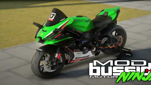 Mod Bussid Motor Ninja H2R screenshot