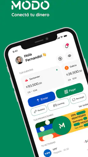 MODO: Conectá tu dinero screenshot