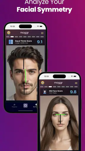 Moggr - Haircut & Looksmax AI screenshot