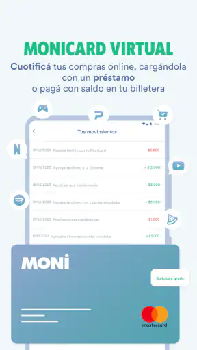 Moni: Préstamos Online screenshot