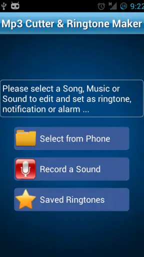 MP3 Cutter and Ringtone Maker screenshot