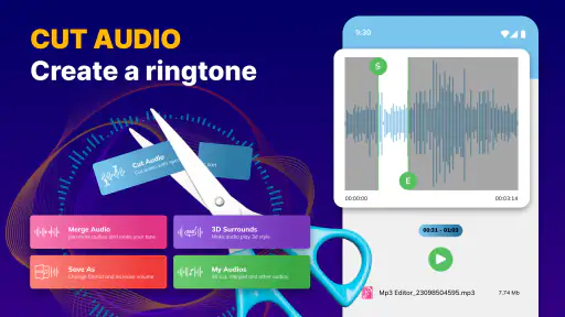 MP3 Cutter & Audio Trimmer screenshot