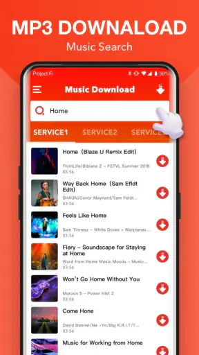 Mp3 Music Downloader‏ screenshot