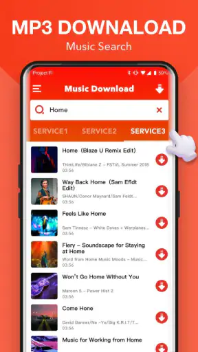 Mp3 Music Downloader‏ screenshot