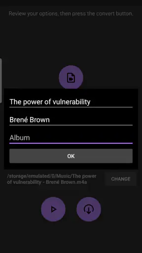 MP3 تحويل الفيديو screenshot