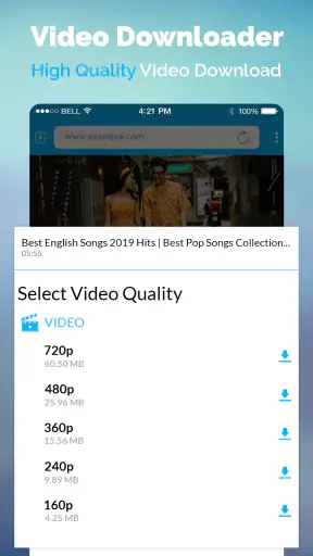 mp4 video downloader screenshot