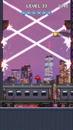 Mr Spider Hero Shooting Puzzle screenshot