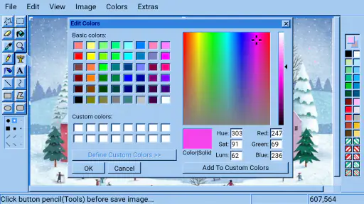 Ms Paint screenshot