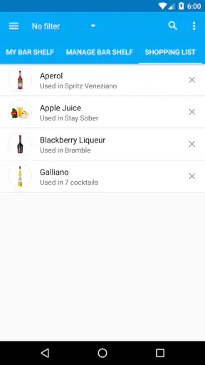 My Cocktail Bar screenshot