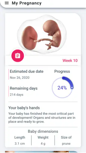 My Pregnancy - Week by Week screenshot