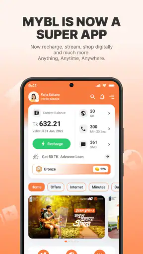 MyBL (My Banglalink) screenshot