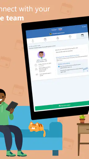MyChart screenshot