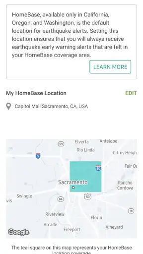 MyShake Earthquake Alerts screenshot