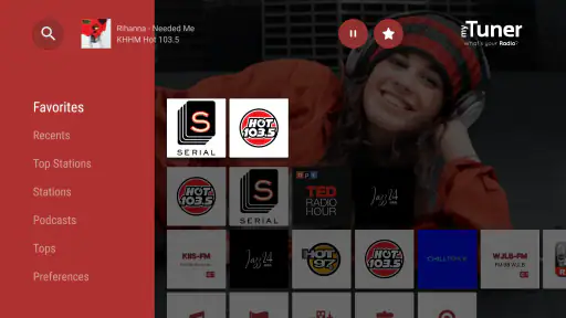 myTuner Radio App: FM stations screenshot