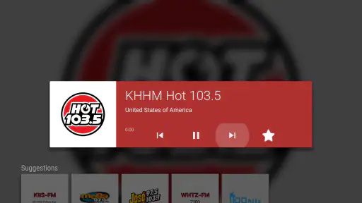 myTuner Radio App: FM stations screenshot