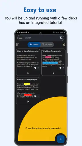 Nano Telprompter screenshot