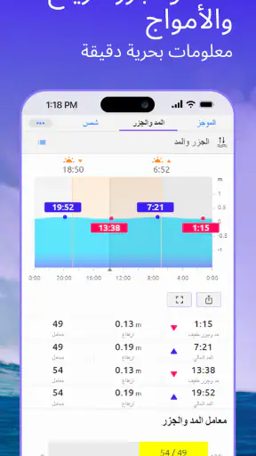 Nautide: المد, الرياح, الأمواج screenshot