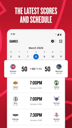 NBA: Live Games & Scores screenshot