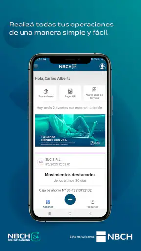 NBCH24 Online Banking Mobile screenshot