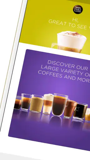 Nescafé Dolce Gusto screenshot