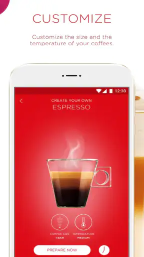 Nescafé Dolce Gusto screenshot