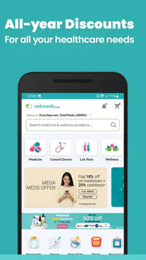 Netmeds - India Ki Pharmacy screenshot