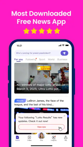 NewsDay - Live information screenshot