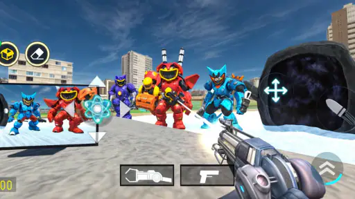 Nextbots In Playground mod screenshot