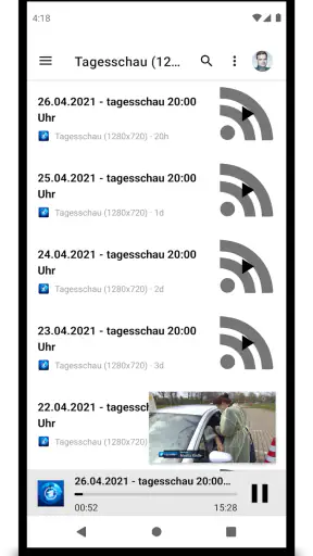 Nextcloud News screenshot