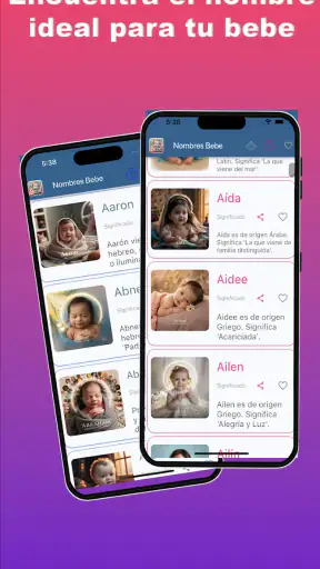 Nombres para Bebe screenshot