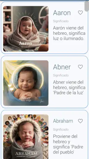 Nombres para Bebe screenshot