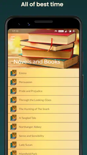Novels & Books English-Offline screenshot