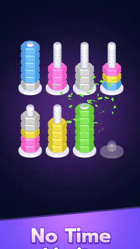 Nuts And Bolts Sort screenshot