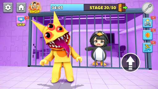 Obby Keyboard: Gugugaga Prison screenshot