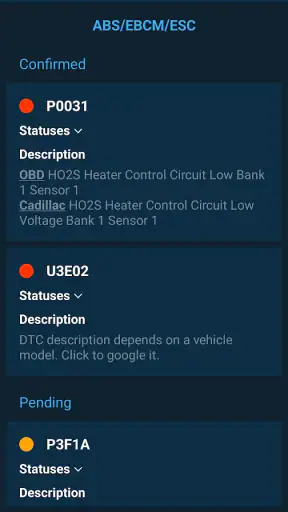 Obd Mary – Car Scanner for ELM screenshot